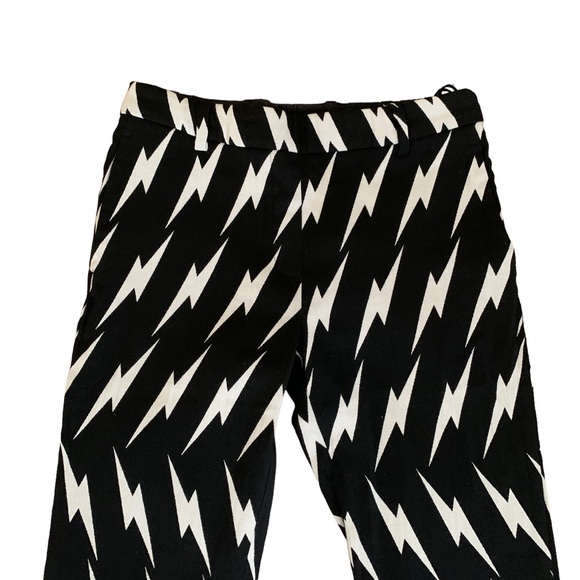 Neil Barrett Lightning Bolt Print Pants 40IT Small - Picture 2 of 7